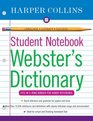 Harpercollins Student Notebook Webster's Dictionary