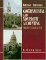 Governmental and NonProfit Accounting Theory and Practice