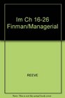 Im Ch 1626 Finman/Managerial