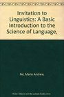Invitation to Linguistics A Basic Introduction to the Science of Language