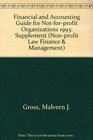 Financial and Accounting Guide for Notforprofit Organizations 1993 Supplement