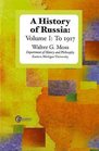 History of Russia Volume I To 1917