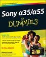 Sony a35/a55 For Dummies
