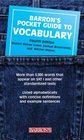 Barron's Pocket Guide to Vocabulary