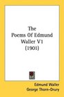 The Poems Of Edmund Waller V1