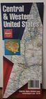 Central  Western United States Colorful Highly Detailed Map