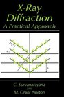 XRay Diffraction  A Practical Approach