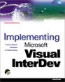 Implementing Microsoft Visual InterDev