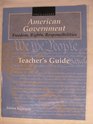 American Government Teacher's Guide Freedom Rights Responsibilities