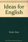 Ideas for English