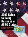 2000 Guide to Doing Business in All 50 States for A/E/P  Environmental Consulting Firms