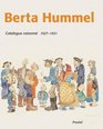 Berta Hummel Catalogue Raisonne 19271931 Student Days in Munich/Studienzeit in Munchen