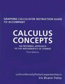 Calculus Concepts An Informal Approach to the Mathematics of ChangeGraphing Calculator Keystroke Guide