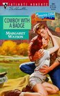 Cowboy with a Badge  (Cameron Utah, Bk 3) (Silhouette Intimate Moments, No 904)