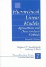 Hierarchical Linear Models  Applications and Data Analysis Methods