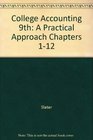 College Accounting 9th A Practical Approach Chapters 112