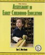 Assessment in Early Childhood Education