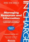 Managing Resources and Information A Competence Approach to Supervisory Management