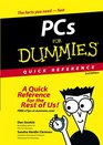 PCs for Dummies Quick Reference Second Edition