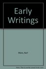 Early Writings (Marx Library)