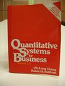 Quantitative Systems for Business Workbk