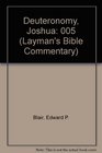 The Book of Deuteronomy/the Book of Joshua