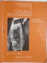 Working Papers for Use With College Accounting