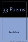 ThirtyThree Poems