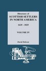 Directory of Scottish Settlers in North America16251825 Vol IV