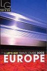 Let's Go Europe 2001