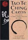 Tao Te Ching Cards  Lao Tzu's Classic Taoist Text in 81 Cards