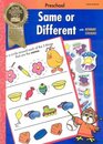 Same or Different (Workbooks)