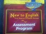 New to English First Steps to Academic Success Assessment Program