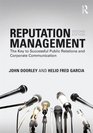 Reputation Management The Key to Successful Public Relations and Corporate Communication