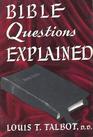 Bible Questions Explained