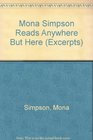 Mona Simpson Reads Anywhere But Here