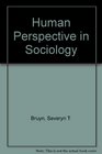 Human Perspective in Sociology