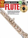 10 EASY LESSONS FLUTE BK/CD