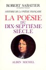 Histoire de La Poesie Francaise  Tome 3