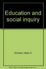 Education and social inquiry