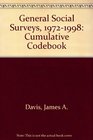 General Social Surveys 19721998 Cumulative Codebook