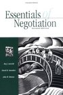 Essentials of Negotiation