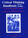Critical Thinking Handbook K3Rd Grade