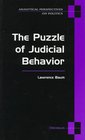 The Puzzle of Judicial Behavior