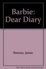 Barbie Dear Diary
