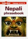 Lonely Planet Nepali Phrasebook