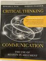Critical Thinking Communication  Examination Copy