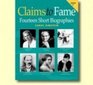 Claims to fame Fourteen short biographies