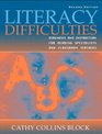 Literacy Difficulties Diagnosis and Instruction for Reading Specialists and Classroom Teachers