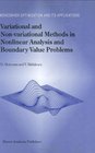 Variational and NonVariational Methods in Nonlinear Analysis and Boundary Value Problems